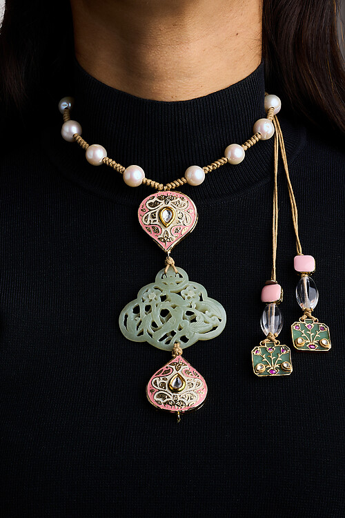 Pearls Please Mughal Jade Necklace