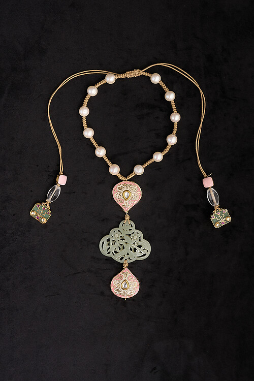 Pearls Please Mughal Jade Necklace