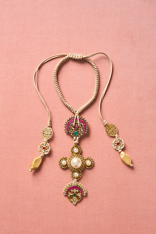 Pearl Cross Necklace