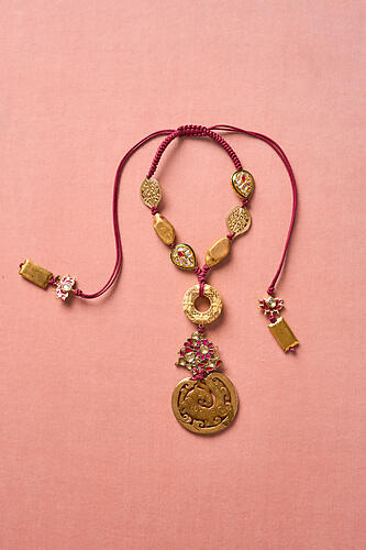 Gold and Jade Necklace